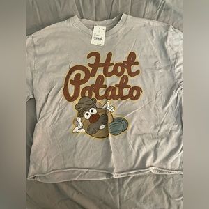 Mr Potato Head crop top new with tags